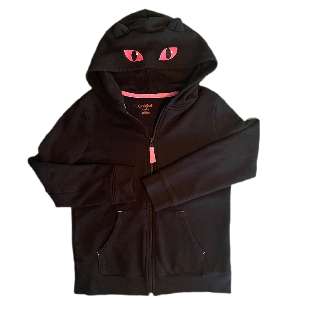 Girl’s Cat Hoodie